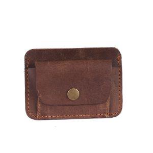 Antique Leather Card Holder